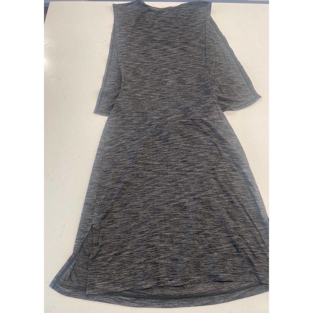 Lululemon Layer Up Dress - Heathered Black - Size 12 - Picture 12 of 14